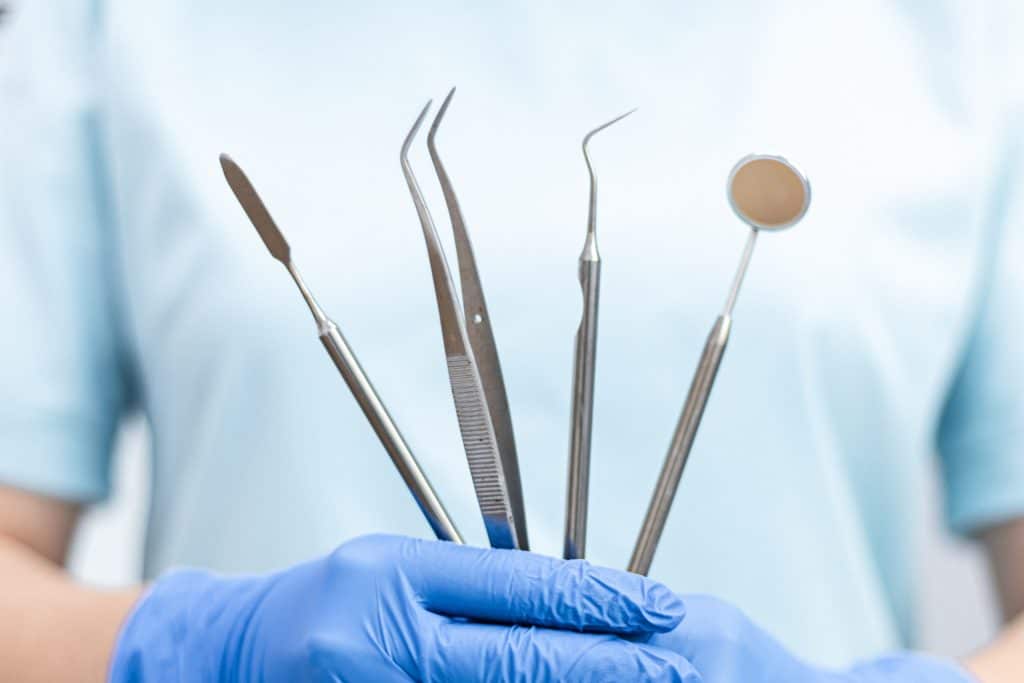 Dentist Equiptment holding